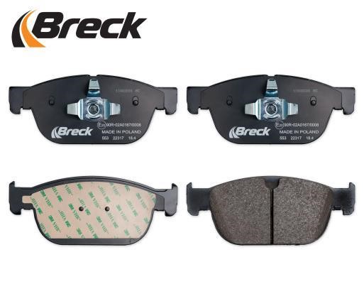 Breck Brake Pad Set, disc brake – price 200 PLN