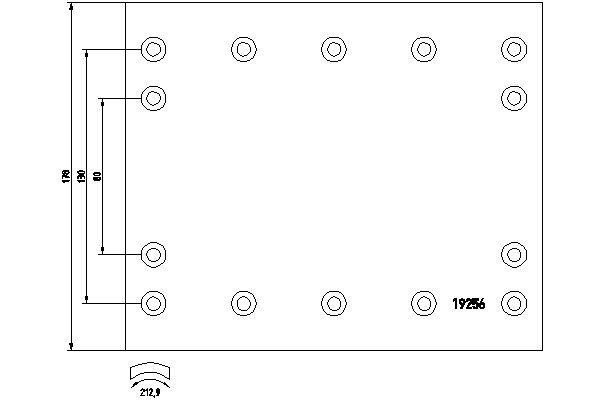 Don DF16172S7203 Brake lining set DF16172S7203: Buy near me in Poland at 2407.PL - Good price!