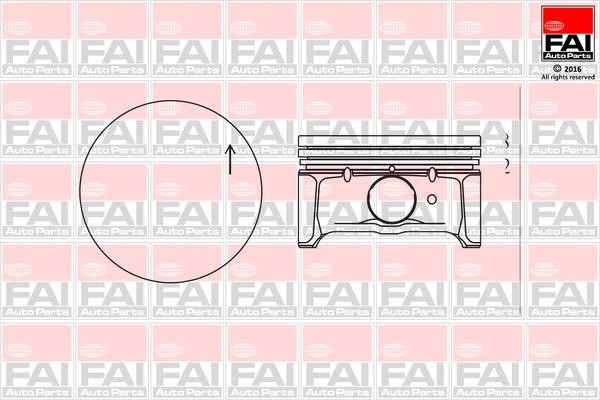 FAI PK18-000 Поршень PK18000: Отличная цена - Купить в Польше на 2407.PL!