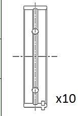 FAI BM1052-010 Crankshaft Bearings BM1052010: Buy near me in Poland at 2407.PL - Good price!
