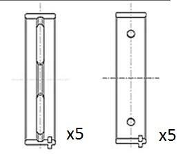 FAI BM1050-010 Crankshaft Bearings BM1050010: Buy near me in Poland at 2407.PL - Good price!