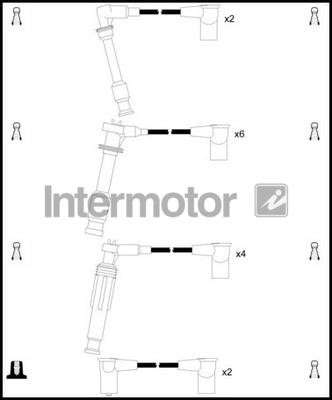 Intermotor 76017 Ignition cable kit 76017: Buy near me in Poland at 2407.PL - Good price!