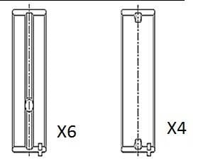 FAI BM1044-STD Crankshaft Bearings BM1044STD: Buy near me in Poland at 2407.PL - Good price!