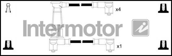 Intermotor 73723 Ignition cable kit 73723: Buy near me at 2407.PL in Poland at an Affordable price!