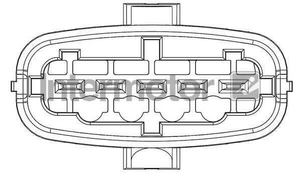 Intermotor 19818-M Розходомір повітря 19818M: Приваблива ціна - Купити у Польщі на 2407.PL!