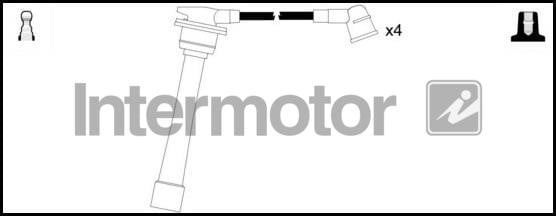 Intermotor 73695 Ignition cable kit 73695: Buy near me in Poland at 2407.PL - Good price!