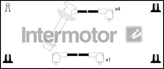 Intermotor 73432 Ignition cable kit 73432: Buy near me in Poland at 2407.PL - Good price!