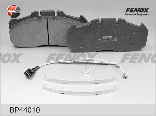 Fenox BP44010 Тормозные колодки дисковые, комплект BP44010: Отличная цена - Купить в Польше на 2407.PL!