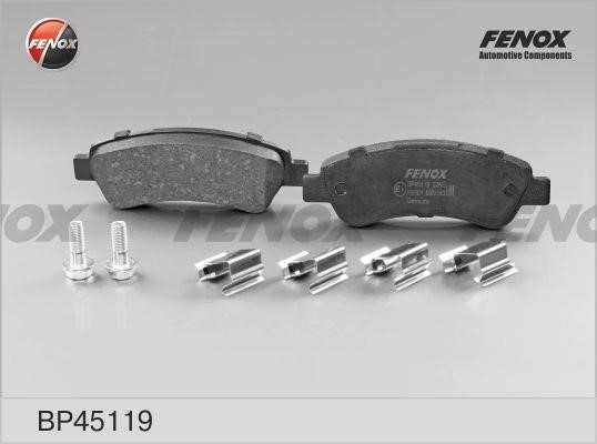 Fenox BP45119 Тормозные колодки дисковые, комплект BP45119: Купить в Польше - Отличная цена на 2407.PL!