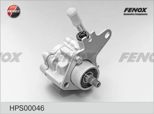 Fenox HPS00046 Hydraulic Pump, steering system HPS00046: Buy near me in Poland at 2407.PL - Good price!