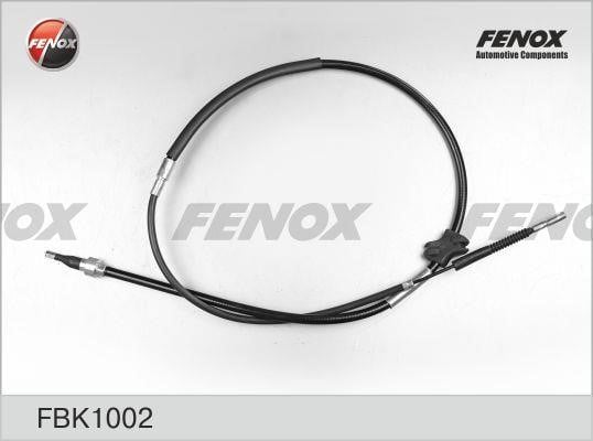 Fenox FBK1002 Cable Pull, parking brake FBK1002: Buy near me in Poland at 2407.PL - Good price!