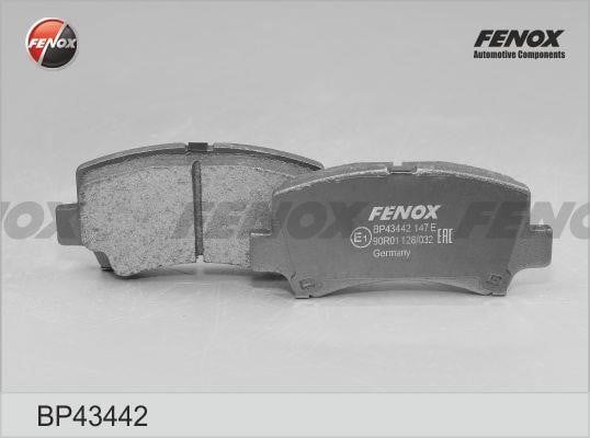 Fenox BP43442 Тормозные колодки дисковые, комплект BP43442: Отличная цена - Купить в Польше на 2407.PL!