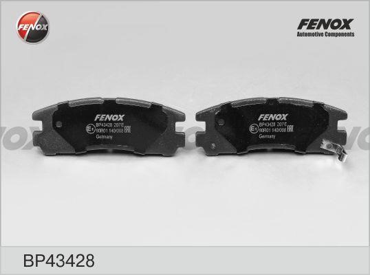 Fenox BP43428 Тормозные колодки дисковые, комплект BP43428: Отличная цена - Купить в Польше на 2407.PL!