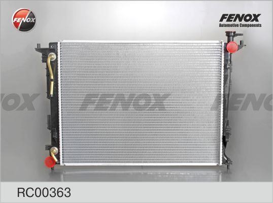 Fenox RC00363 Радіатор, система охолодження двигуна RC00363: Приваблива ціна - Купити у Польщі на 2407.PL!