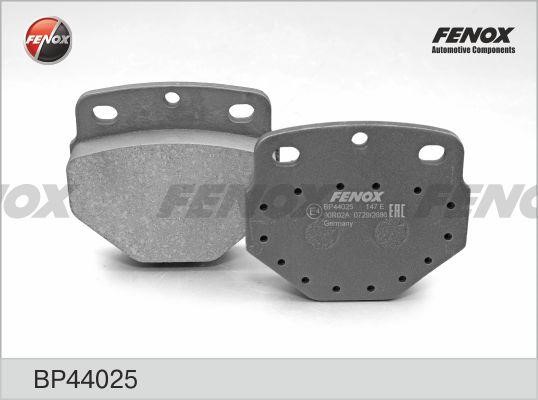 Fenox BP44025 Тормозные колодки дисковые, комплект BP44025: Отличная цена - Купить в Польше на 2407.PL!