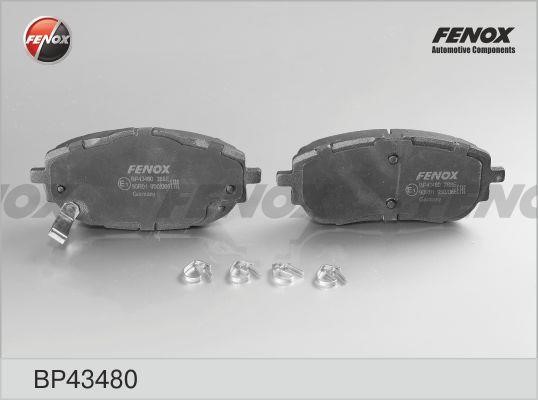 Fenox BP43480 Brake Pad Set, disc brake BP43480: Buy near me in Poland at 2407.PL - Good price!