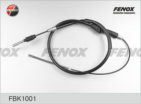 Fenox FBK1001 Cable Pull, parking brake FBK1001: Buy near me in Poland at 2407.PL - Good price!