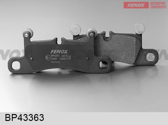 Fenox BP43363 Brake Pad Set, disc brake BP43363: Buy near me at 2407.PL in Poland at an Affordable price!