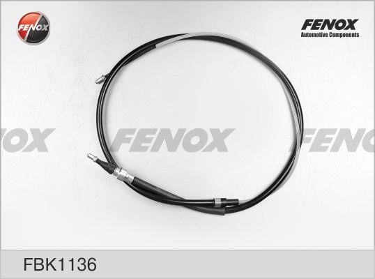 Fenox FBK1136 Cable Pull, parking brake FBK1136: Buy near me in Poland at 2407.PL - Good price!