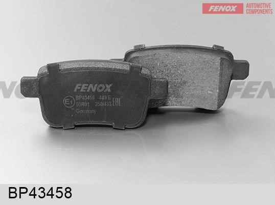 Fenox BP43458 Гальмівні колодки, комплект BP43458: Приваблива ціна - Купити у Польщі на 2407.PL!