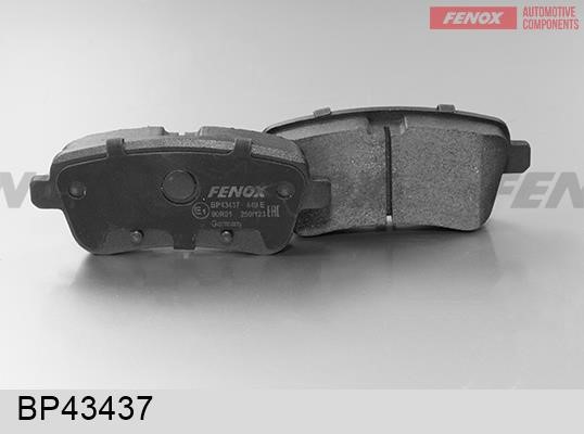 Fenox BP43437 Brake Pad Set, disc brake BP43437: Buy near me in Poland at 2407.PL - Good price!