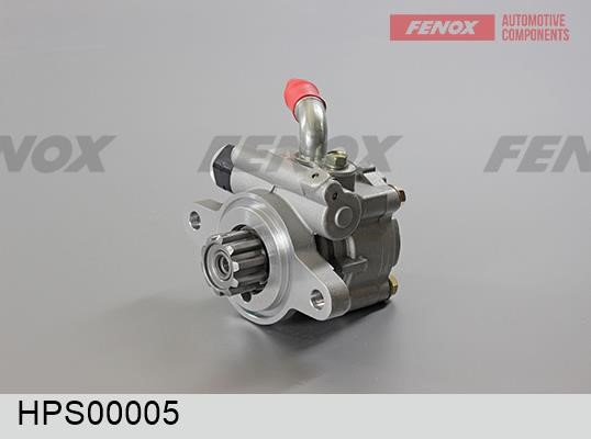 Fenox HPS00005 Hydraulic Pump, steering system HPS00005: Buy near me in Poland at 2407.PL - Good price!