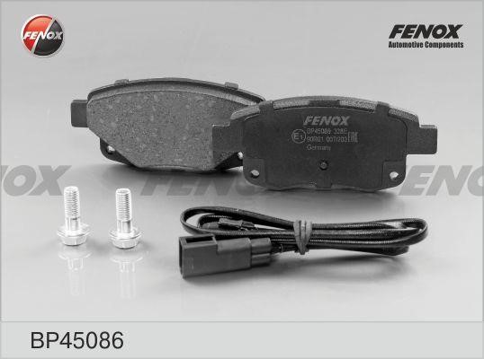 Fenox BP45086 Гальмівні колодки, комплект BP45086: Приваблива ціна - Купити у Польщі на 2407.PL!