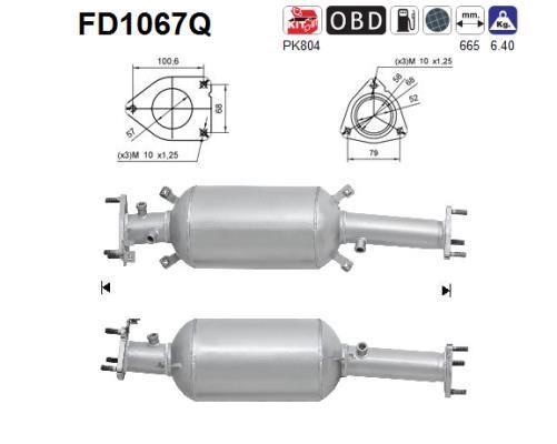 As FD1067Q Filter FD1067Q: Buy near me in Poland at 2407.PL - Good price!
