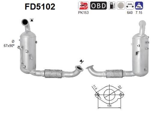 As FD5102 Filter FD5102: Kaufen Sie zu einem guten Preis in Polen bei 2407.PL!