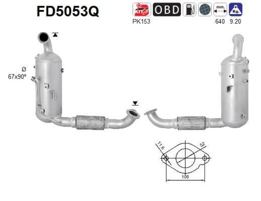As FD5053Q Фильтр FD5053Q: Купить в Польше - Отличная цена на 2407.PL!