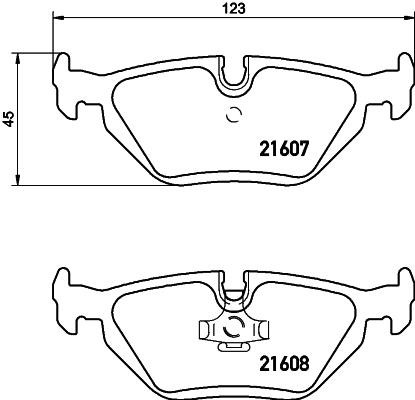 Don PCP1201 Scheibenbremsbeläge, Set PCP1201: Kaufen Sie zu einem guten Preis in Polen bei 2407.PL!