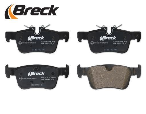 Breck Brake Pad Set, disc brake – price 120 PLN