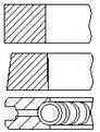 FAI PR3-000 Piston Ring Kit PR3000: Buy near me in Poland at 2407.PL - Good price!