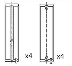 FAI BM1014-025 Crankshaft Bearings BM1014025: Buy near me in Poland at 2407.PL - Good price!