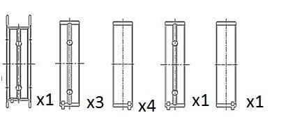 FAI BM1022-025 Crankshaft Bearings BM1022025: Buy near me in Poland at 2407.PL - Good price!