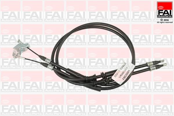 FAI FBC0201 Cable Pull, parking brake FBC0201: Buy near me in Poland at 2407.PL - Good price!
