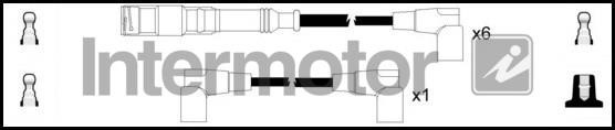 Intermotor 73767 Ignition cable kit 73767: Buy near me in Poland at 2407.PL - Good price!