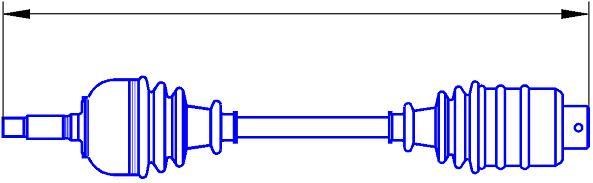 Sercore 22773 Drive shaft 22773: Buy near me in Poland at 2407.PL - Good price!