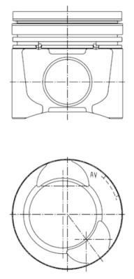 Kolbenschmidt 40074960 Repair Set, piston/sleeve 40074960: Buy near me in Poland at 2407.PL - Good price!