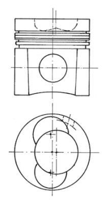  93137961 Repair Set, piston/sleeve 93137961: Buy near me in Poland at 2407.PL - Good price!