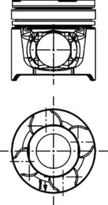 Kolbenschmidt 40217962 Комплект поршень и гильза 40217962: Отличная цена - Купить в Польше на 2407.PL!