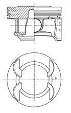 Kolbenschmidt 41492610 Piston set, 0,25mm 41492610: Buy near me in Poland at 2407.PL - Good price!