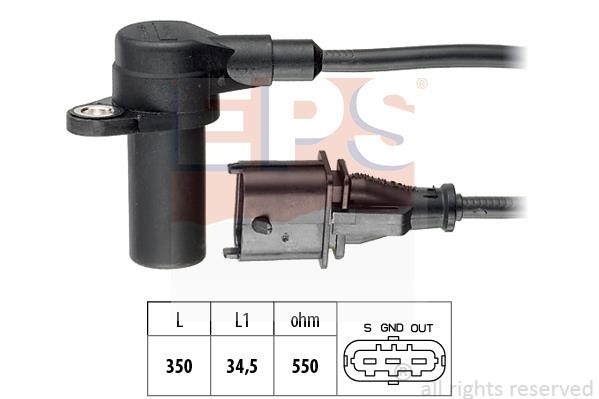 Eps 1.953.236 Crankshaft position sensor 1953236: Buy near me in Poland at 2407.PL - Good price!