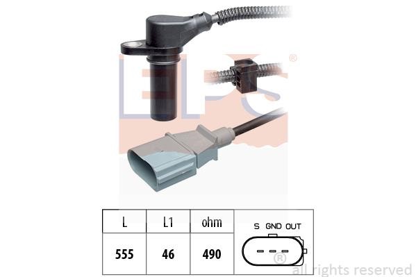 Eps 1.953.505 Crankshaft position sensor 1953505: Buy near me in Poland at 2407.PL - Good price!