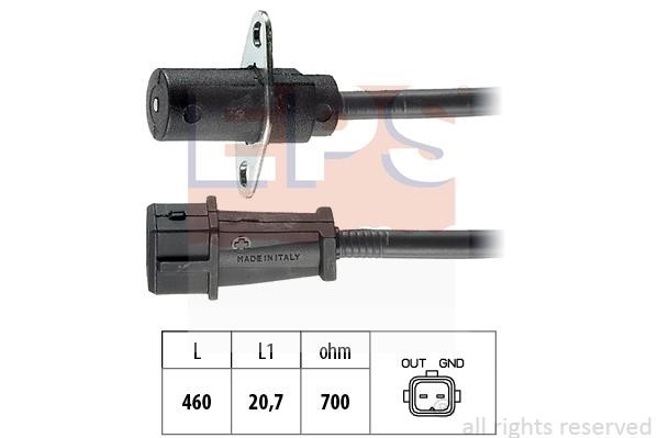 Eps 1.953.005 Crankshaft position sensor 1953005: Buy near me in Poland at 2407.PL - Good price!
