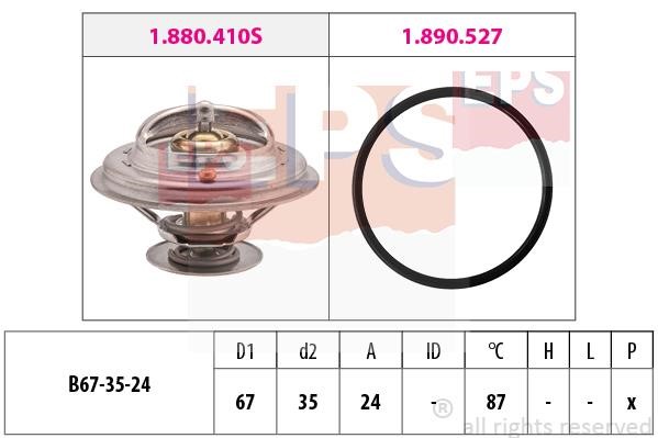 Eps 1.880.410 Termostat, środek chłodzący 1880410: Atrakcyjna cena w Polsce na 2407.PL - Zamów teraz!