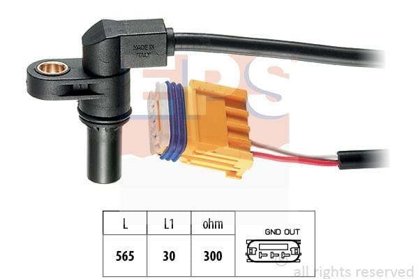 Eps 1953469 RPM Sensor, automatic transmission 1953469: Buy near me in Poland at 2407.PL - Good price!