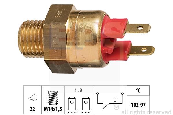 Eps 1.850.063 Fan switch 1850063: Buy near me at 2407.PL in Poland at an Affordable price!