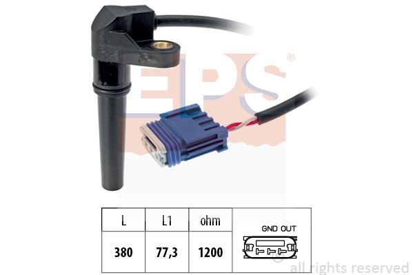 Eps 1.953.618 Crankshaft position sensor 1953618: Buy near me in Poland at 2407.PL - Good price!