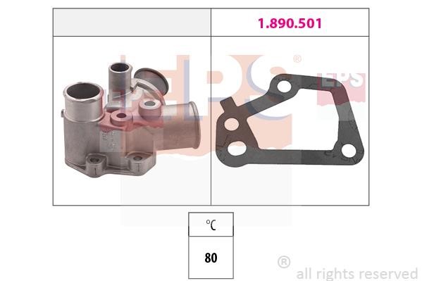 Eps 1.880.125 Thermostat, coolant 1880125: Buy near me in Poland at 2407.PL - Good price!